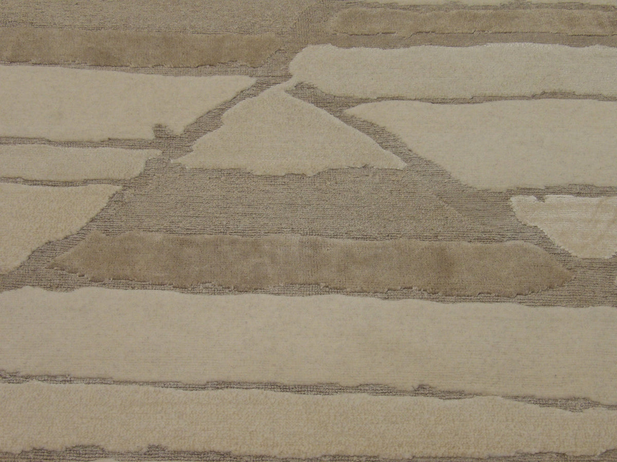 Back of Tibetan hand-knotted rug