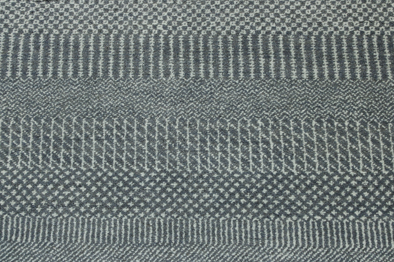 Modern Grass Design rug corner detail