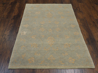 Close-up of silk sheen on leaves rug texture