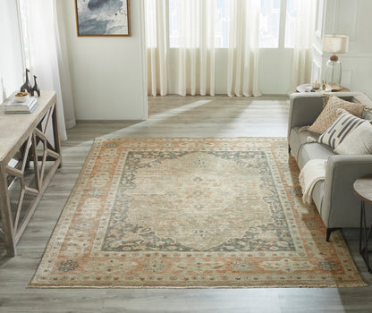 Transitional Hand Knotted Rug Wool - KLL7580