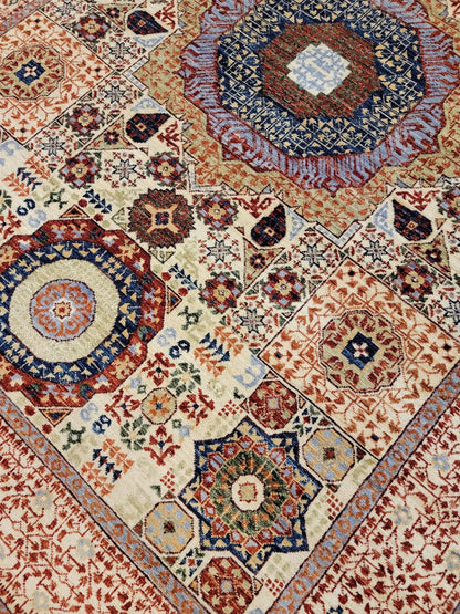 Farahan Mamluk Design Wool Hand Knotted Rug 5'01''x6'09''  - AR77024