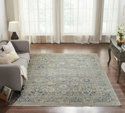 Transitional Hand Knotted Rug Wool - KLR8140