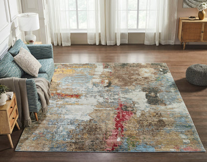 Modern Hand Knotted Rug Silk - KJN3000
