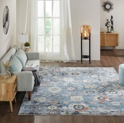 Transitional Hand Knotted Rug Wool & Silk - KCR9350