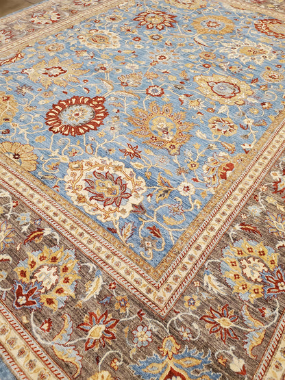 Fine Haji Jalili Wool Hand Knotted Rug 12'03''x14'10''  - AR69193