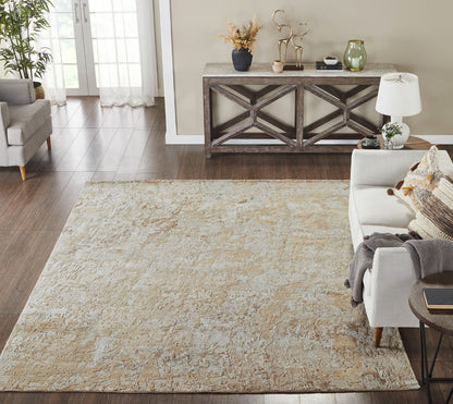Modern Hand Knotted Rug Silk - KJN0840