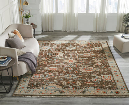 Transitional Hand Knotted Rug Wool - KLL7560