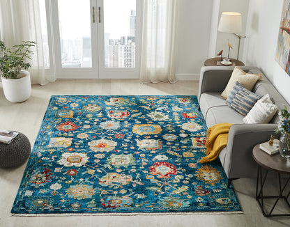 Transitional Hand Knotted Rug Wool - KLA15030