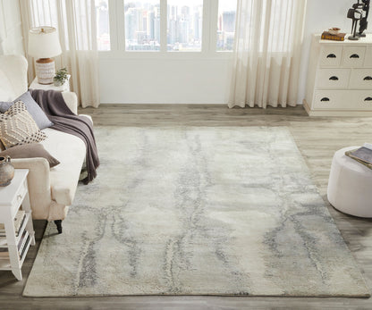 Modern Hand Knotted Rug Silk - KJN0850