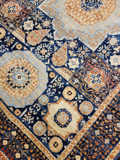Farahan Mamluk Design Wool Hand Knotted Rug 3'10''x5'11''  - AR77017