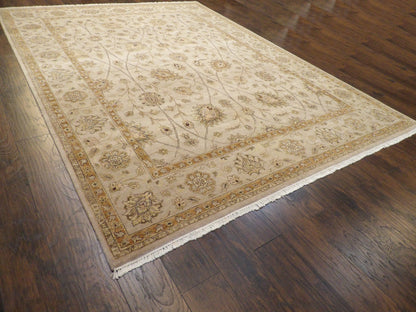 Agra Ziegler Hand knotted Rug 8'9" x 11'11" - w305