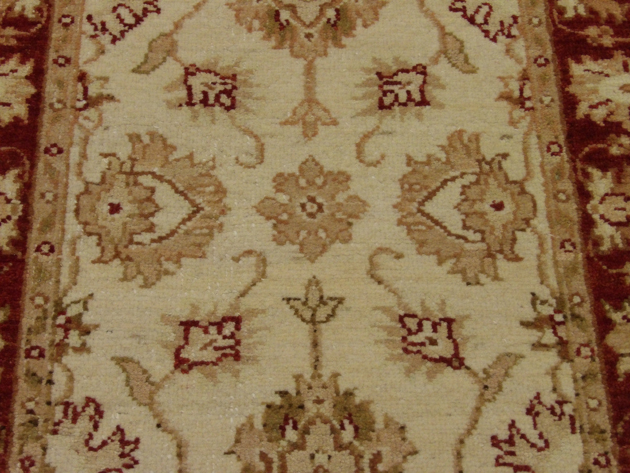 Agra Ziegler wool texture close-up