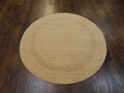 Modern Persian Gabbeh rug corner detail