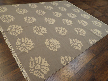 Coastal Flat Weave Indoor/Outdoor Beach pattern detail