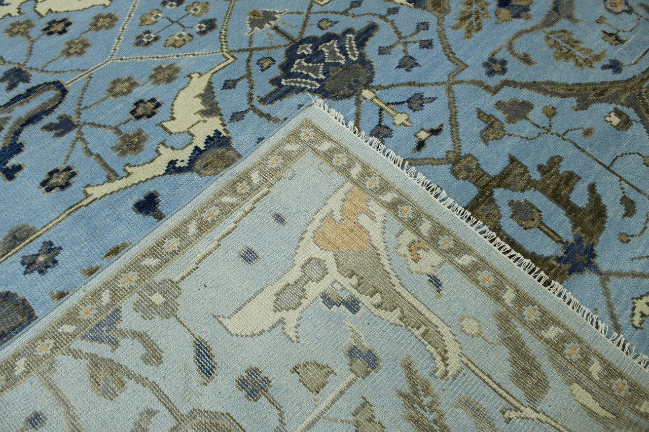 Oushak Ziegler pattern detail