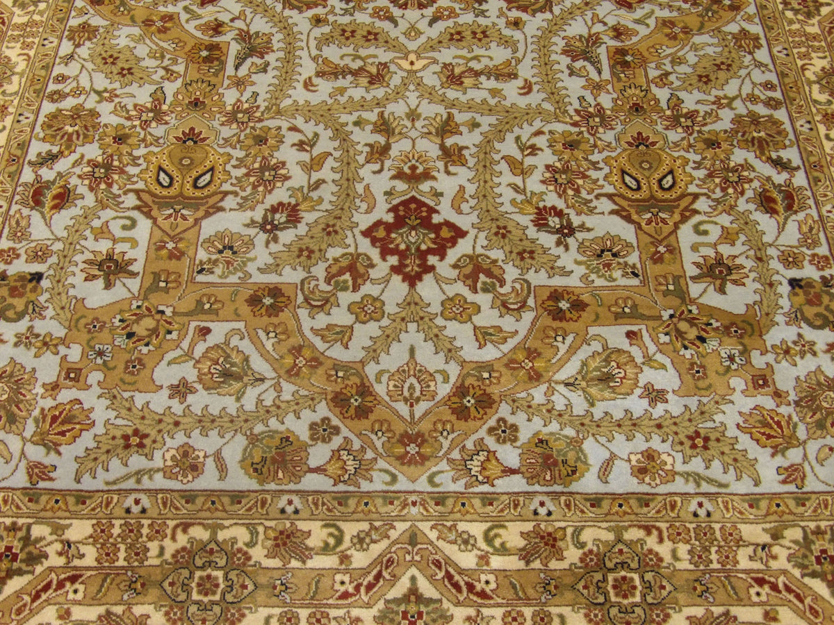 Back of Haji Jalili hand-knotted rug