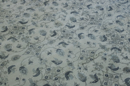 Modern Abstract Design rug border detail