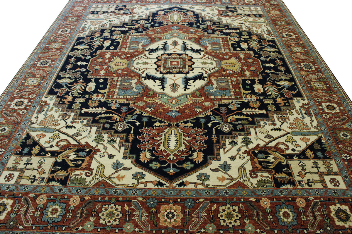 Traditional Fine Sherapi pattern detail