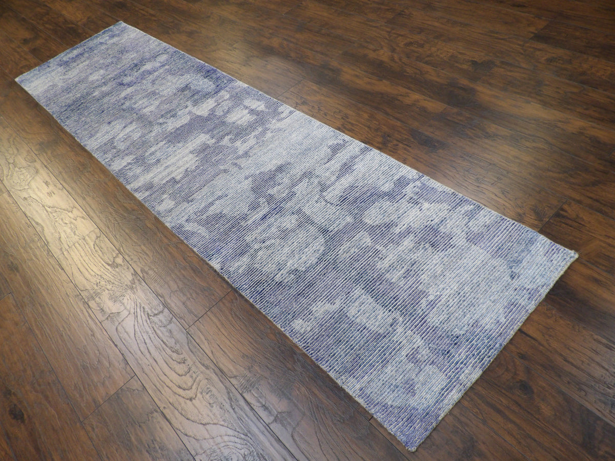Full view of Modern Silky Abstract rug