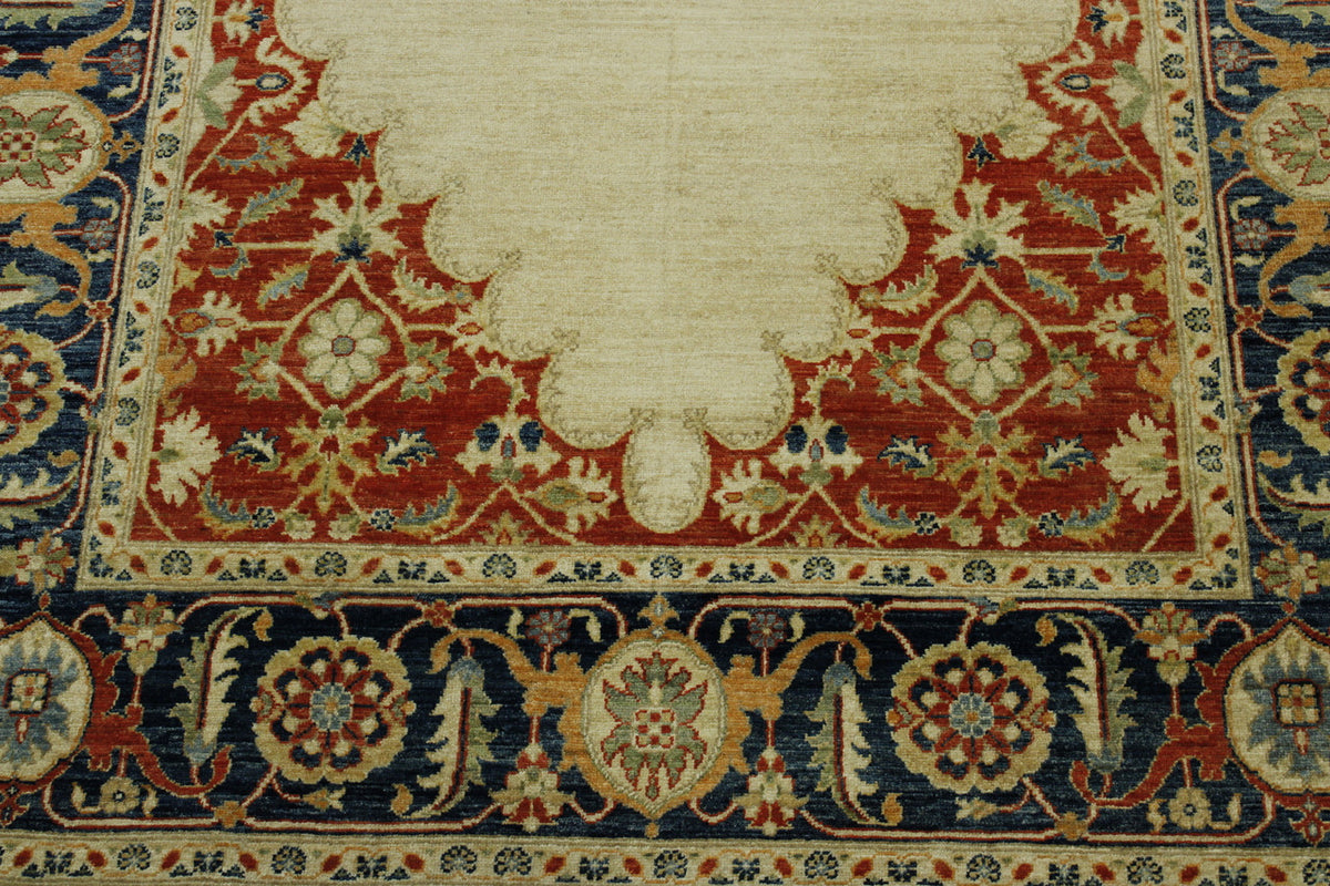 Full view of Tribal Fine Sherapi rug