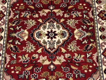 Back of Pak Persian Fine Tabriz hand-knotted rug