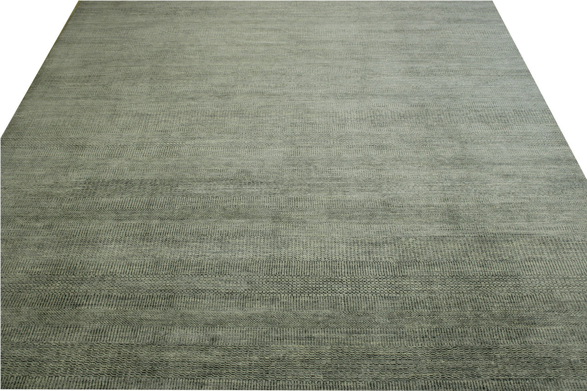 Modern Grass Design rug corner detail