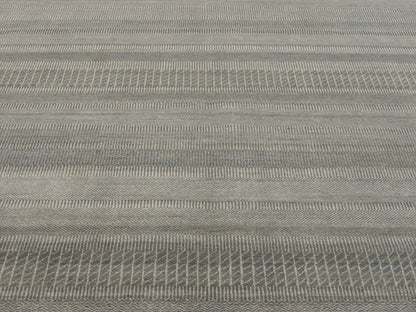Back of Modern Grass hand-knotted rug