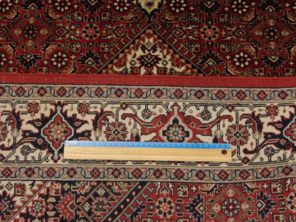 Full view of fine Persian Bidjar hand-knotted runner