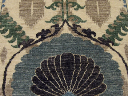 Back of Mamluk hand-knotted runner