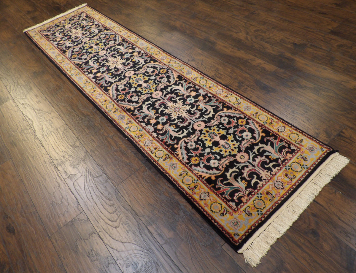 Full view of Persian Kashan Antique Wash rug