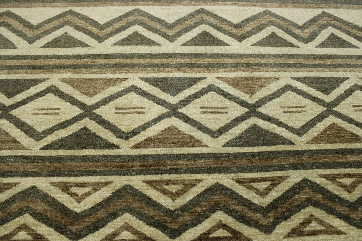 Tribal Moroccan Design rug corner detail