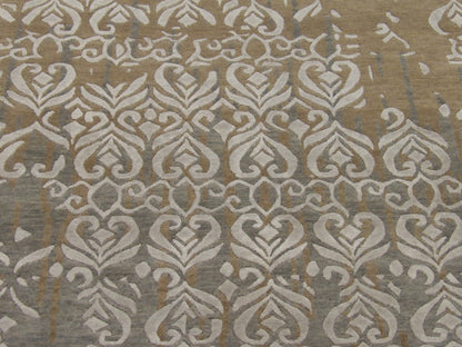 Modern broken design wool-silk texture close-up