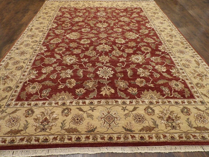 Agra Ziegler 9 x 12 Hand-knotted Rug -w314