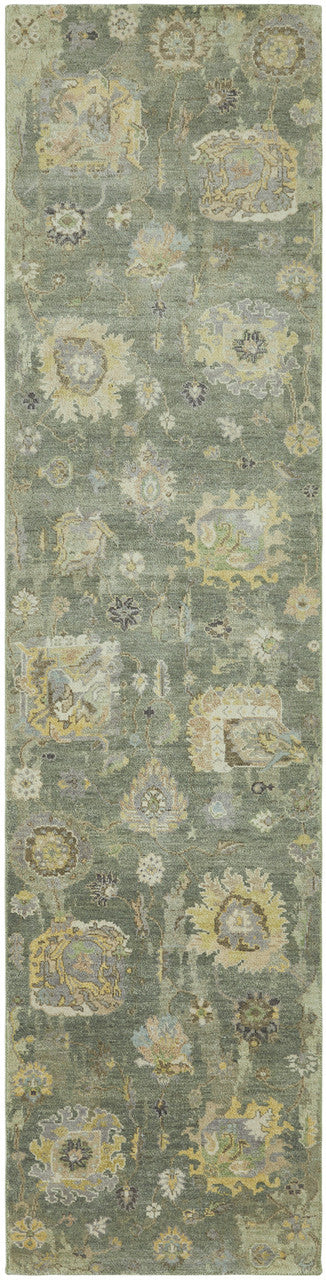 Transitional Hand Knotted Rug Wool - KOB0960