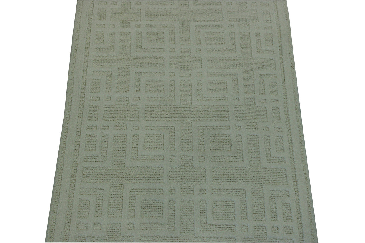 Modern Gemotrical Design rug corner detail