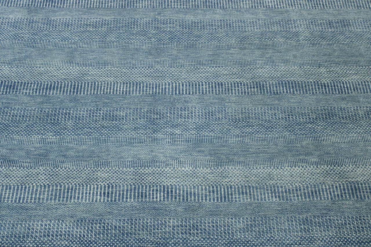 Modern Grass Design rug corner detail