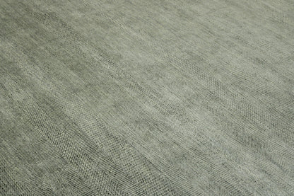 Back of Modern Grass Design hand-knotted rug