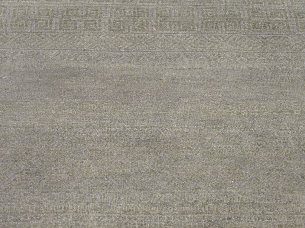 Modern Grass Design rug border detail