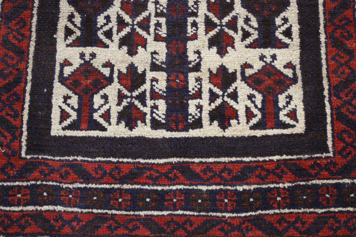 Close-up of wool pile, Red rug