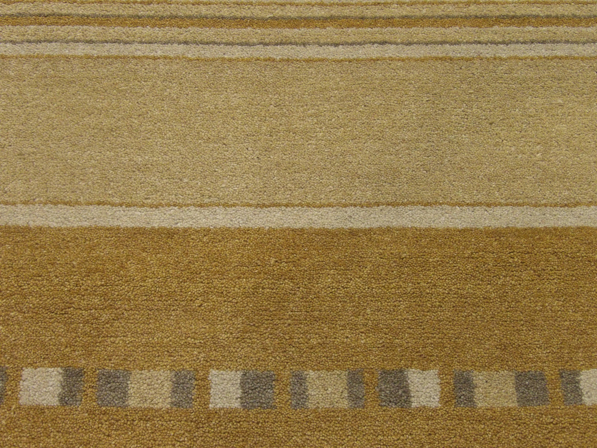Back of modern hand-knotted rug