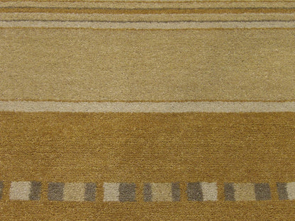 Back of modern hand-knotted rug