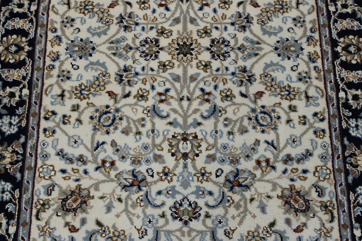 Full view of Traditional Fine Nain Design rug