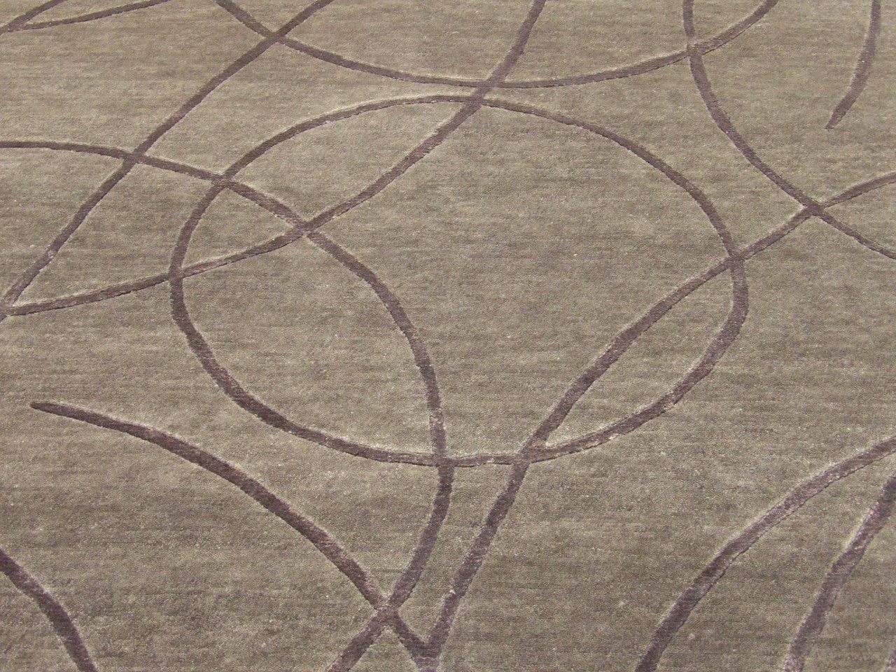 Tibetan rug corner detail