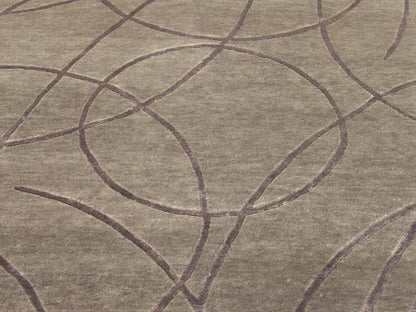 Tibetan rug corner detail