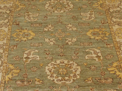 Back of Ziegler Chobi hand-knotted rug