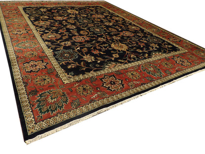 Full view of Turkish Weave Kashan rug