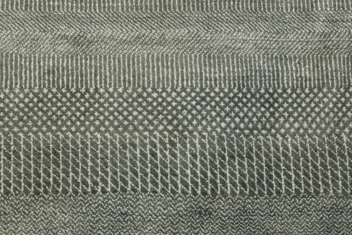 Modern Grass Design rug corner detail