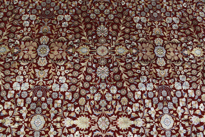 Back of Traditional Fine Sherapi hand-knotted rug