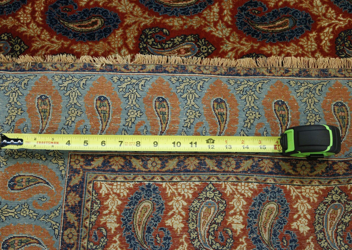 Traditional Antique Peasley Kerman pattern detail