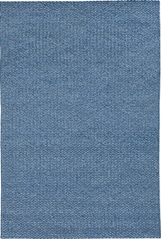 CONTEMPORARY HAND WOVEN RUG WOOL  -  WRU17AZURE